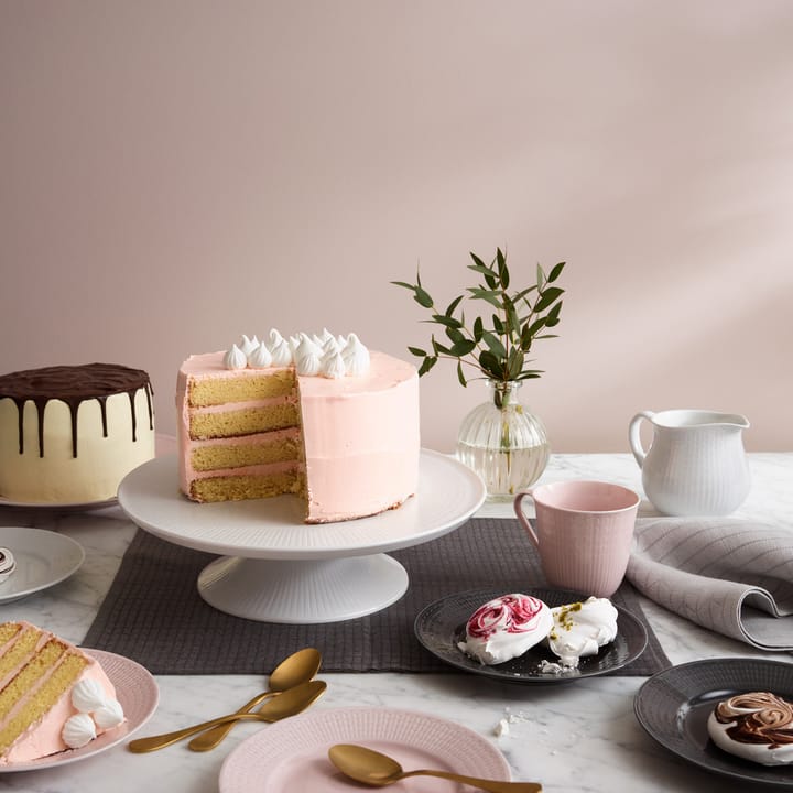 Swedish Grace support à gâteau 31 cm - blanc neige - Rörstrand