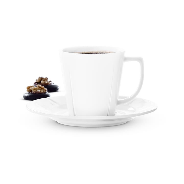 Tasses à café avec soucoupe Grand Cru Soft 26 cl lot de 4 - Blanc - Rosendahl