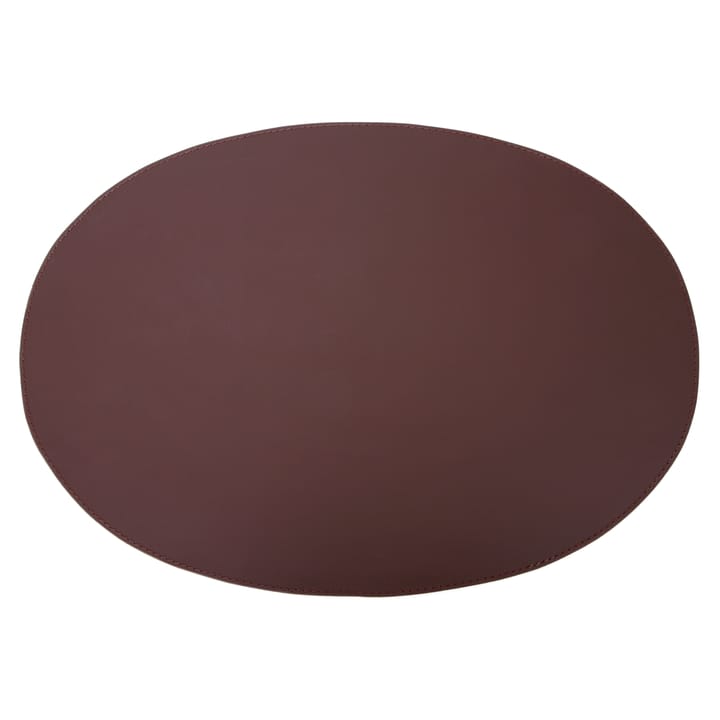 Set de table Ørskov cuir ovale 47x34 cm - Brun - Ørskov
