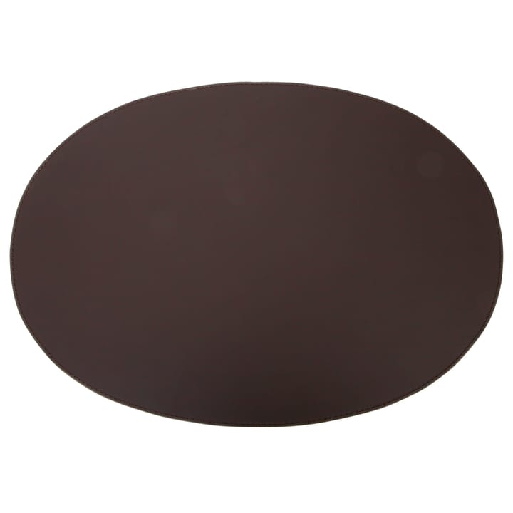 Set de table Ørskov cuir ovale 47x34 cm - Chocolat - Ørskov