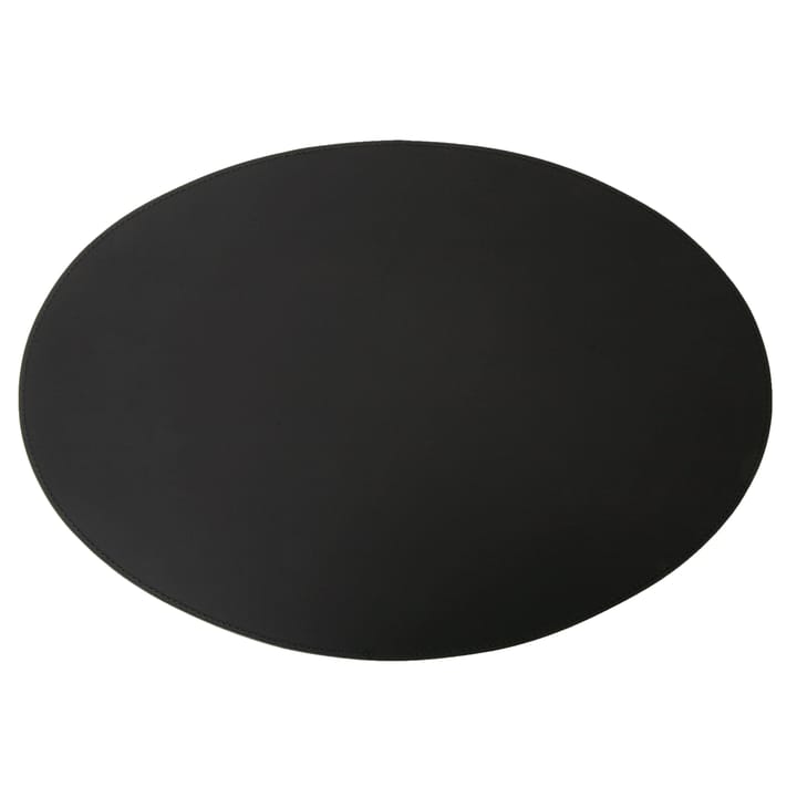 Set de table Ørskov cuir ovale 47x34 cm - Noir - Ørskov
