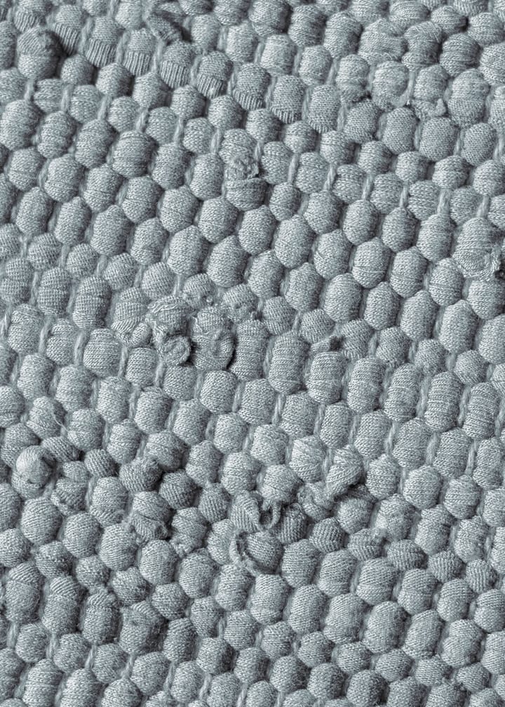 Tapis Cotton 65x135cm - light grey (Gris clair) - Rug Solid