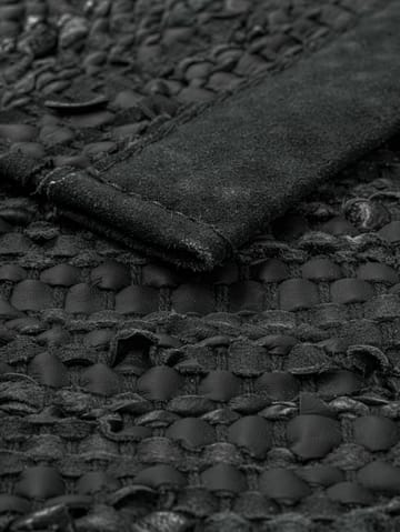 Tapis Leather 170 x 240 cm - gris foncé - Rug Solid