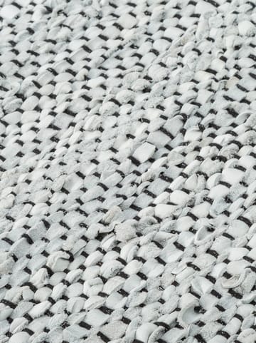 Tapis Leather 75x200cm - light grey (Gris clair) - Rug Solid