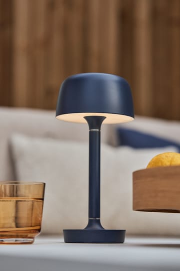 Lampe de table portable Halo 25,5 cm - Blue - Scandi Living