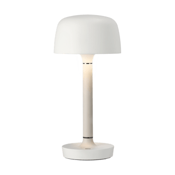 Lampe de table portable Halo 25,5 cm - White - Scandi Living