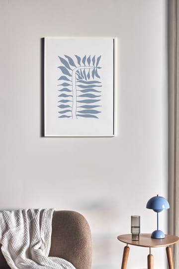 Poster Seeding bleu - 50x70 cm - Scandi Living