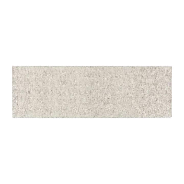 Tapis en laine Fawn blanc - 80x240 cm - Scandi Living
