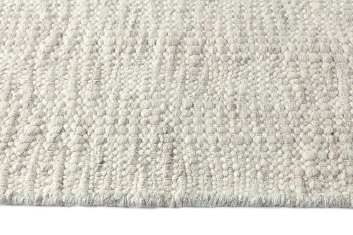 Tapis en laine Fawn blanc - 80x240 cm - Scandi Living