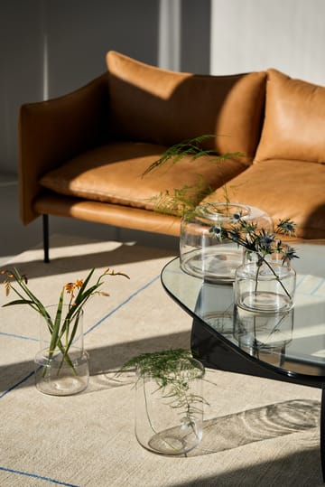Vase Flourish Ø20x25 cm - Transparent - Scandi Living
