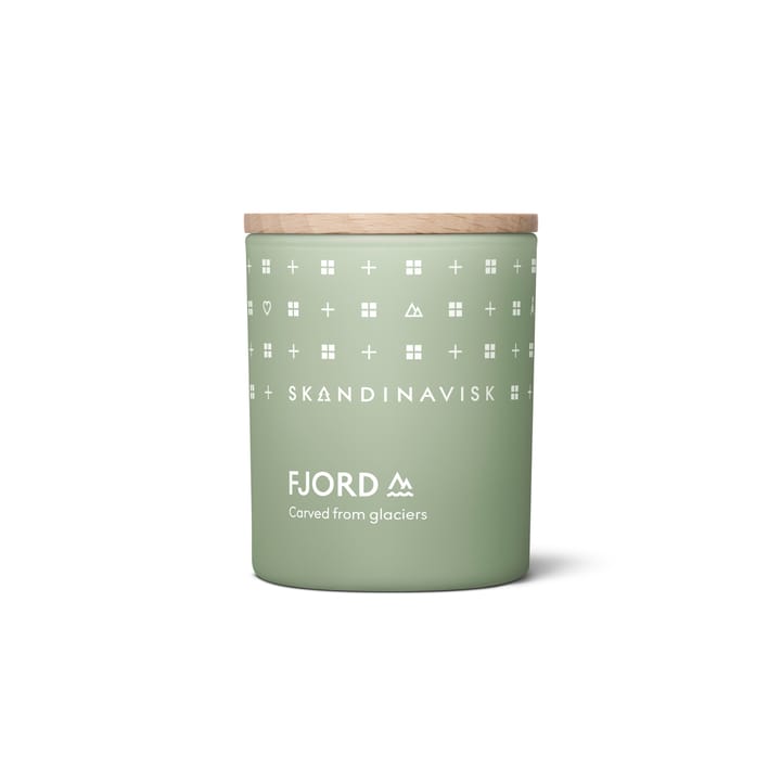 Bougie parfumée avec couvercle Fjord - 65 g - Skandinavisk