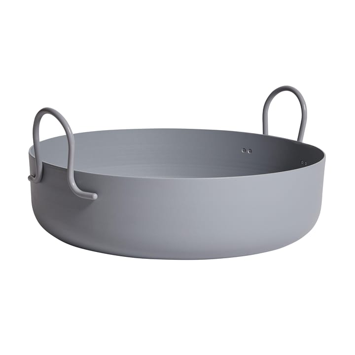 Cache-pot Tivoli Ø50 cm bas - gris clair - SMD Design