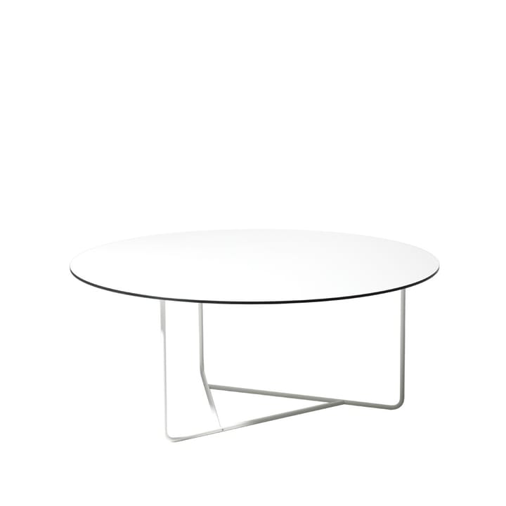 Table basse Tellus - blanc, structure blanche, h41 d100 - SMD Design