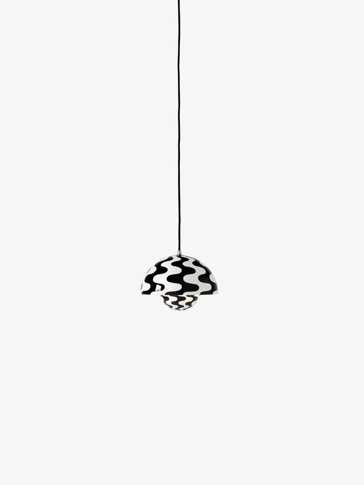 Lampe à suspension FlowerPot VP1 - Black-white pattern - &Tradition