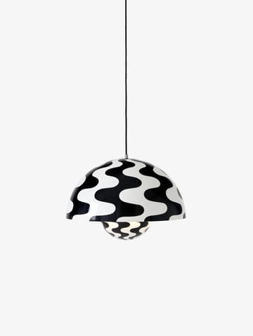 Lampe à suspension FlowerPot VP2 - Black-white pattern - &Tradition