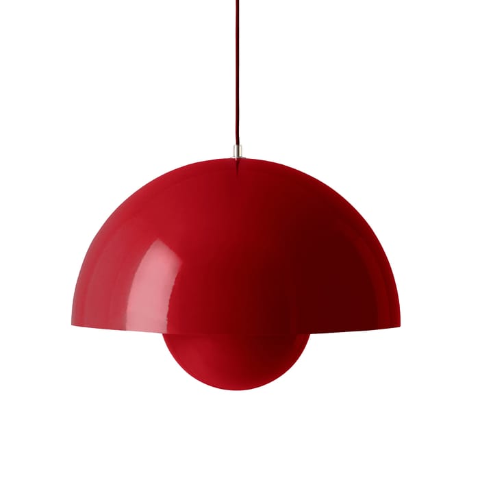 Lampe à suspension FlowerPot VP2 - Vermilion red - &Tradition