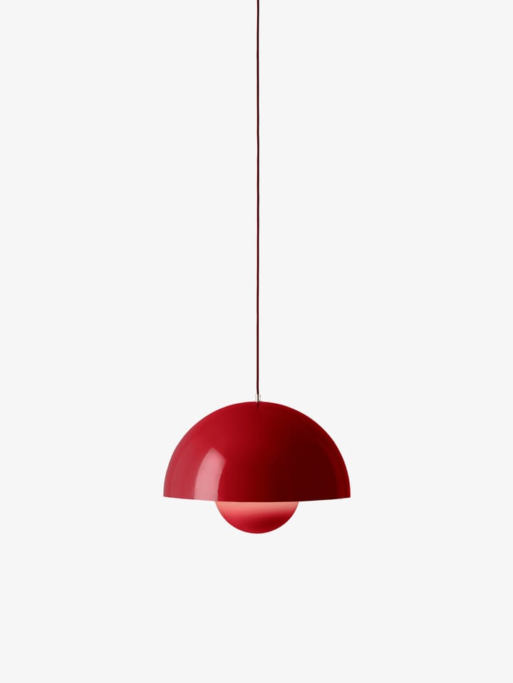 Lampe à suspension FlowerPot VP2 - Vermilion red - &Tradition