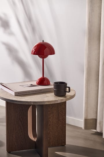 Lampe de table Flowerpot portable VP9 - Vermilion red - &Tradition