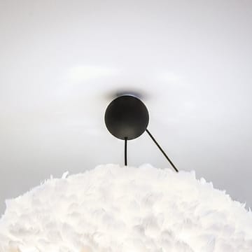 Rosace de plafond avec cordon Cannonball - noir - Umage