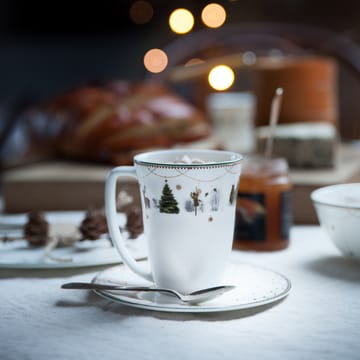 Tasse Julemorgen 30 cl, lot de 2 - blanc - Wik & Walsøe