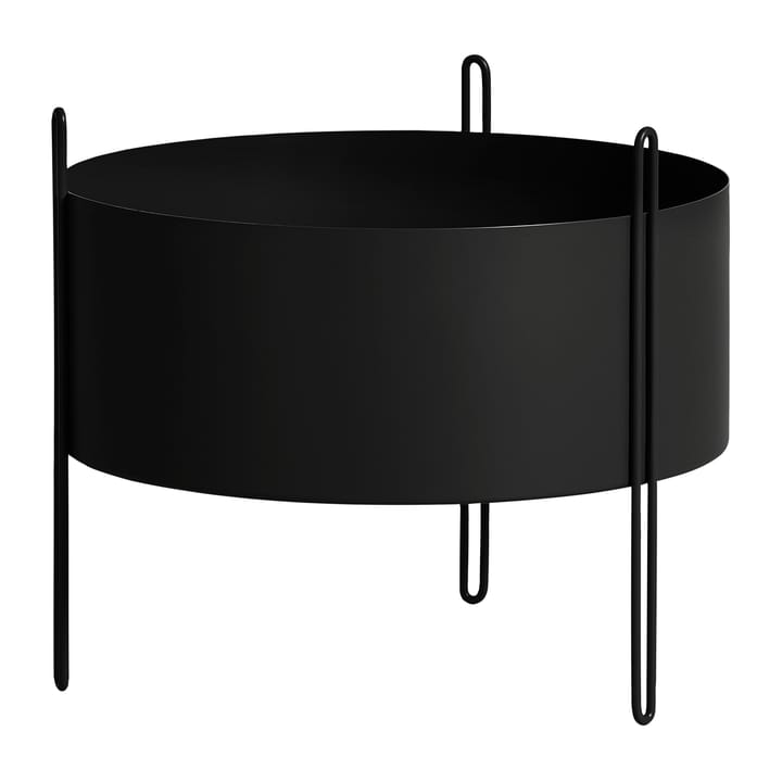 Cache-pot Pidestall medium Ø40 cm - Noir - Woud