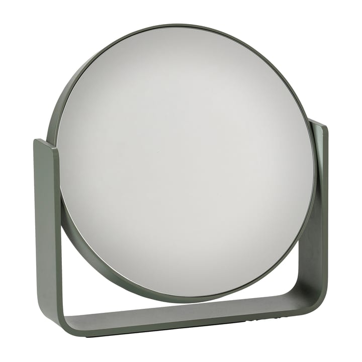 Miroir de table Ume à grossissement 5x 19x19,5 cm - Olive green - Zone Denmark